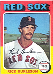 1975 Topps Mini Baseball Cards      302     Rick Burleson RC